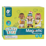 Puzzle d'habillage du monde classique, personnages du monde, 60 pièces.