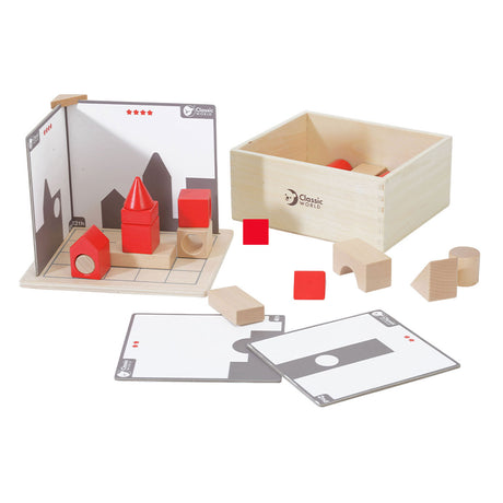 Puzzle cérébral 3D du monde classique avec devoirs