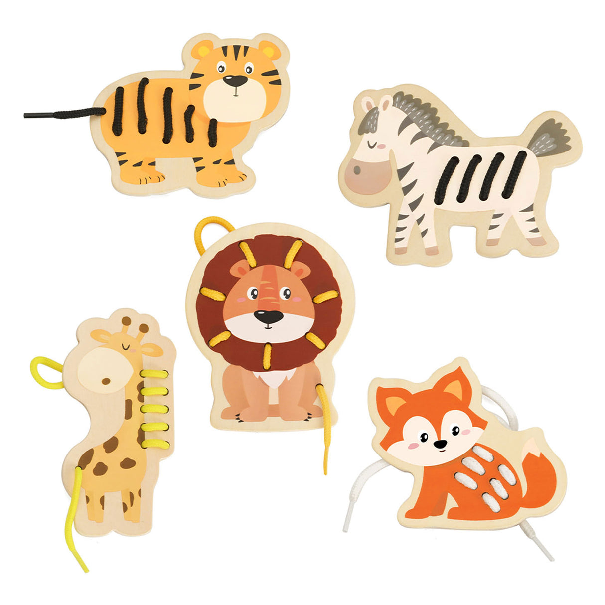 Classic World World Puzzle Animaux sauvages, 10 pièces.