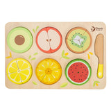 Classic World World Wooden Fruit Puzzle Fractures, 22dlg.