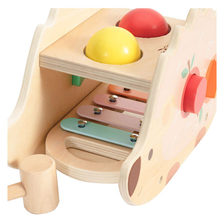 Banc de marteau en bois du monde classique, hérisson, 9 pcs.