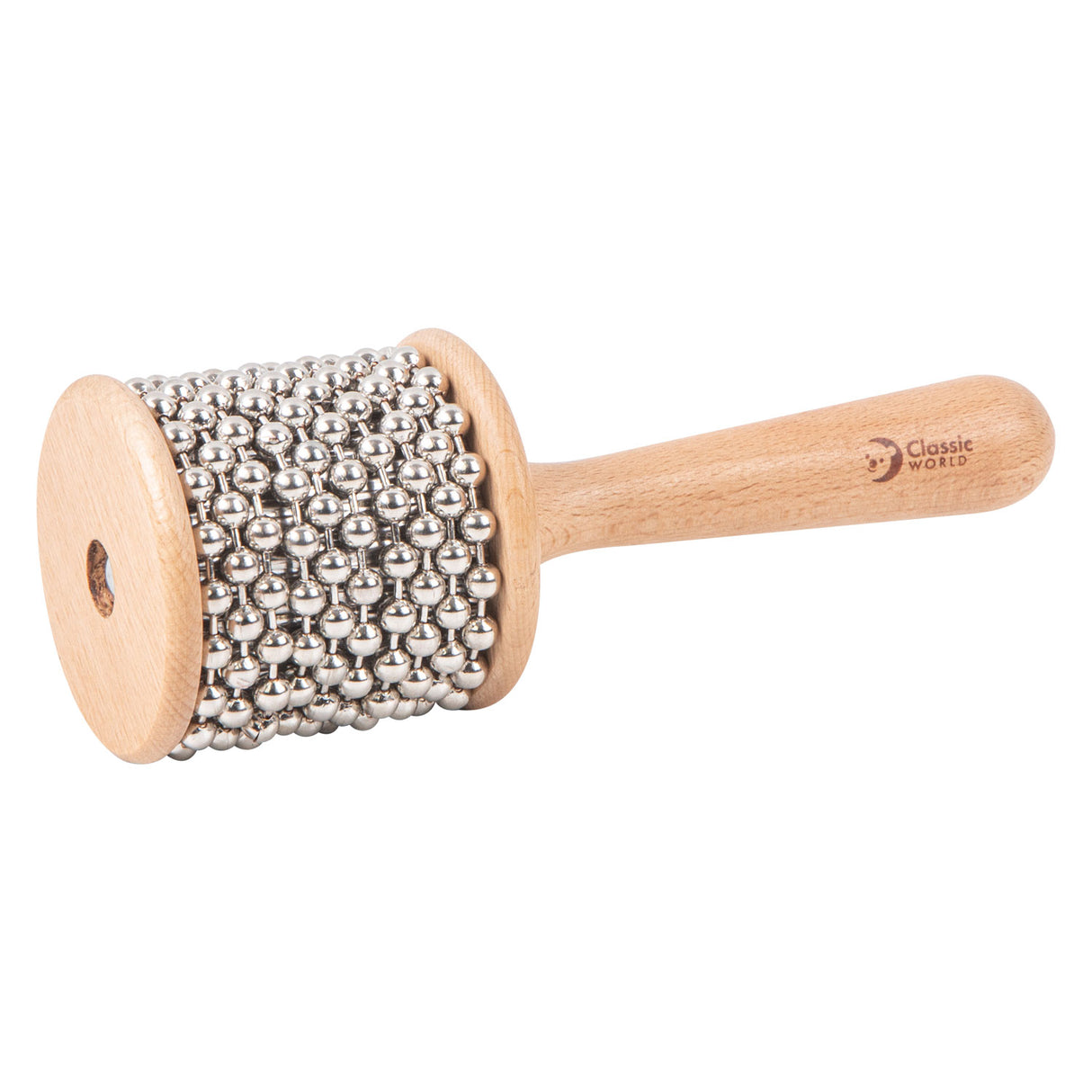 Percussion shaker en bois du monde classique