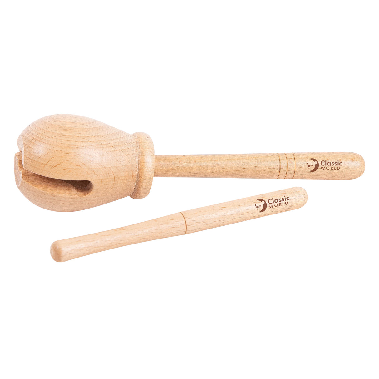 Percussion en bloc de bois du monde classique, 2 pcs.