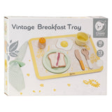 Classic World World Wooden Vintage Breakfast Ensemble avec plateau, 13dlg.