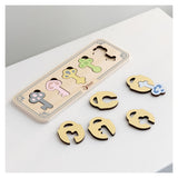 Classic World Wooden Castle Keys and Locks Match Game, 13dlg.