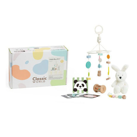 Coffret à jouets Classic World Baby Hello 0-6 mois