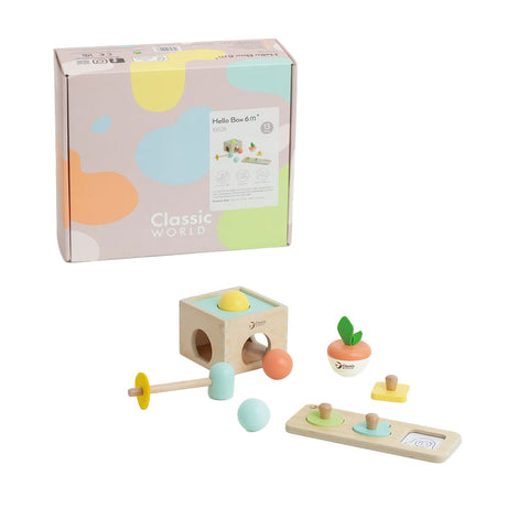 Coffre à jouets Classic World Baby Hello 6-12 mois