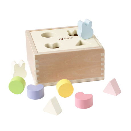 Trieur de formes en bois du monde classique mara 10 pcs.