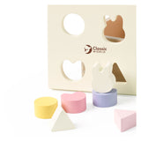 Trieur de formes en bois du monde classique mara 10 pcs.