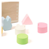 Trieur de formes en bois du monde classique mara 10 pcs.