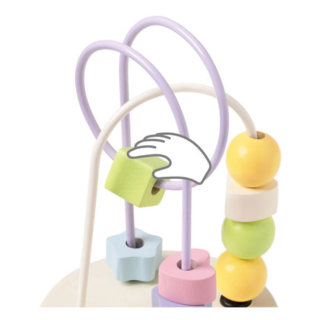 Ensemble de jeu pour bébé en bois du monde classique mara, 3 pièces.