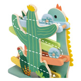 Dinosaure à billes en bois du monde classique, 4 pcs.