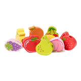 Perles à enfiler en bois Classic World, fruits, 13 pcs.