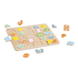 Puzzle alphabet en bois du monde classique, 27 pcs.