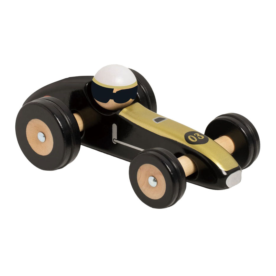 Classic World World World Wooden Toy Car Indianapolis