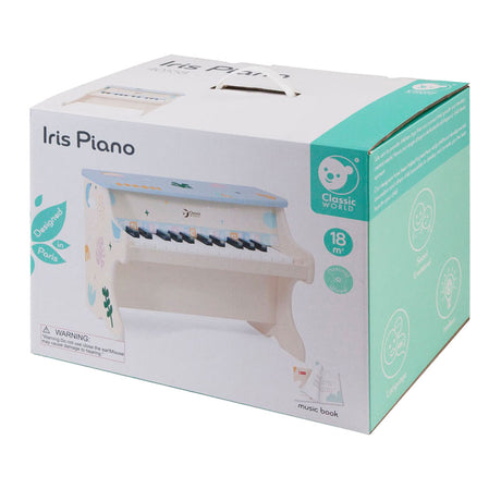 Lobbes Toys BV Classic World Piano à iris en bois