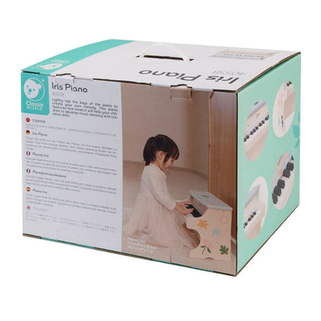 Lobbes Toys BV Classic World Piano à iris en bois