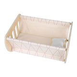 Lit de bébé 2 en 1 en bois Classic World