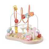 Jouets éducatifs de jardin en spirale de motricité en bois du monde classique.