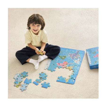 Carte du monde de puzzle du monde classique - 48 pcs.
