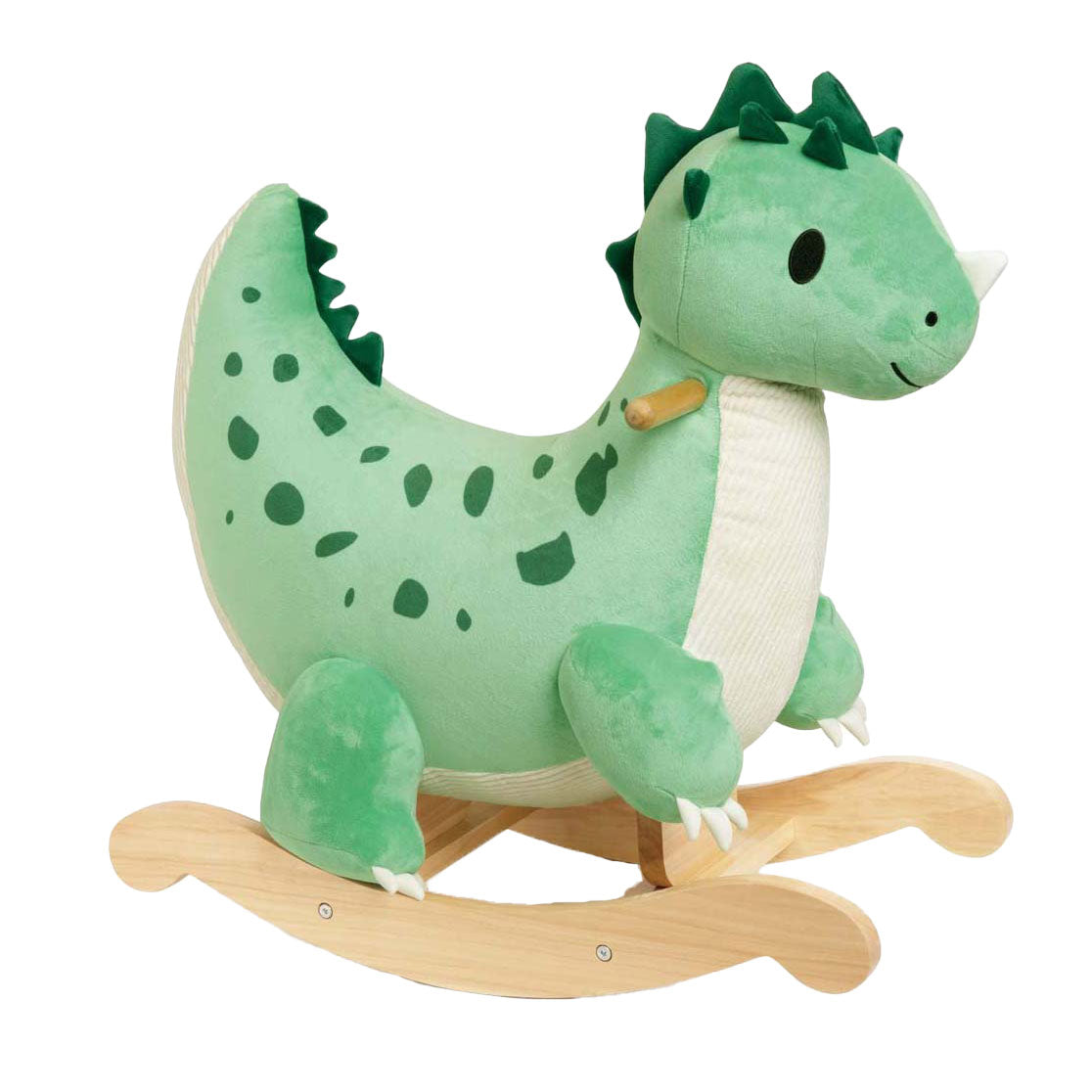 Dinosaure cheval à bascule en bois du monde classique