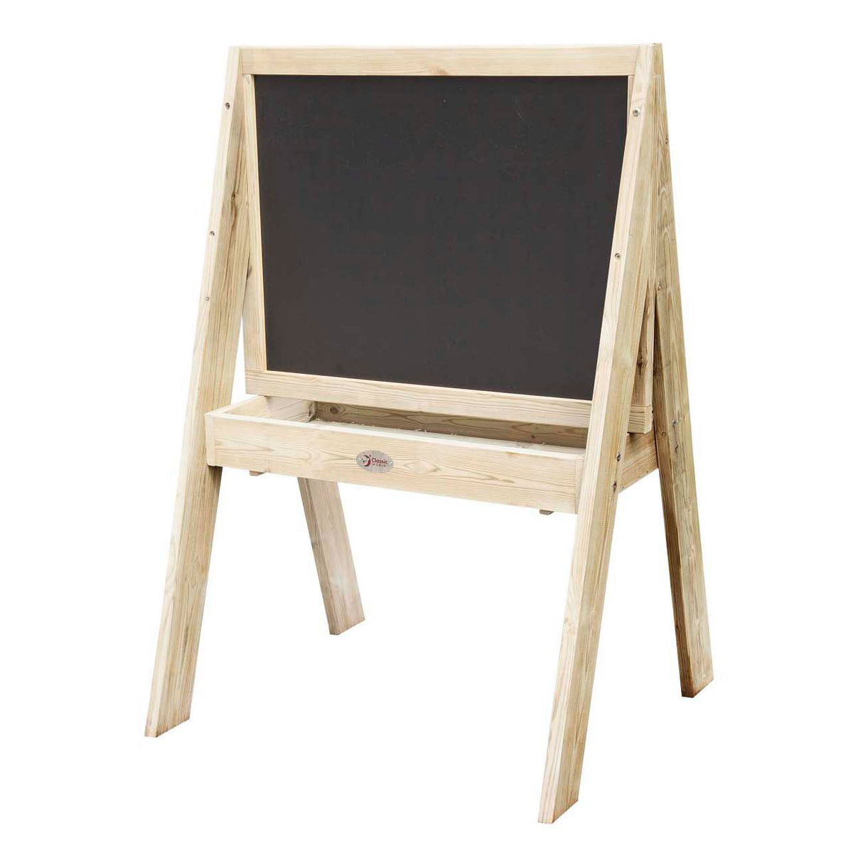 Craie et tableau noir en bois du monde classique