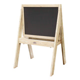 Craie et tableau noir en bois du monde classique