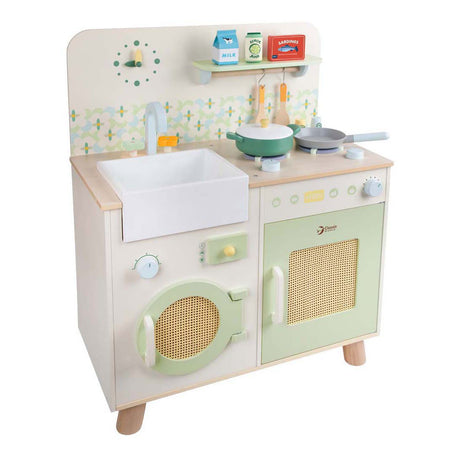 Cuisine en bois du monde classique avec accessoires - 14 pcs.