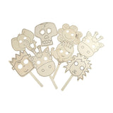 Société créative https : www.ccobby.nl masques-l-35-cm-w-22-cm-thickness-2-mm-16-piece-1-box