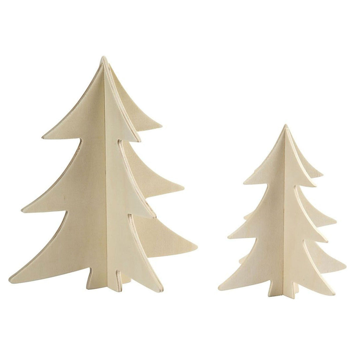 Entreprise créative https: www.ccobby.nl arbres de noël-h-13-18-cm-2-pièces-1-boîte
