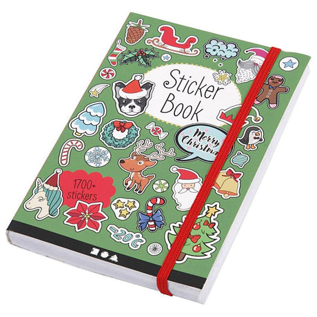 Creativ company https: www.ccobby.nl livre d'autocollants-motifs de Noël-taille-11-5x17-cm-ca-1700-piece-76-sheet-1-piece