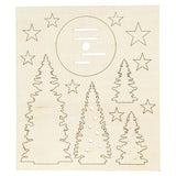 Société créative https : www.ccobby.nl diy-wooden-figures-christmas-trees-l-20-cm-w-17-cm-thickness-3-mm-1-box