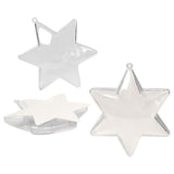Entreprise créative https: www.ccobby.nl deco-star-h-10-cm-transparent-5-piece-1-box