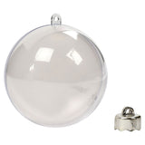 Creativ Company Decoration Christmas balls two -part, 5st.