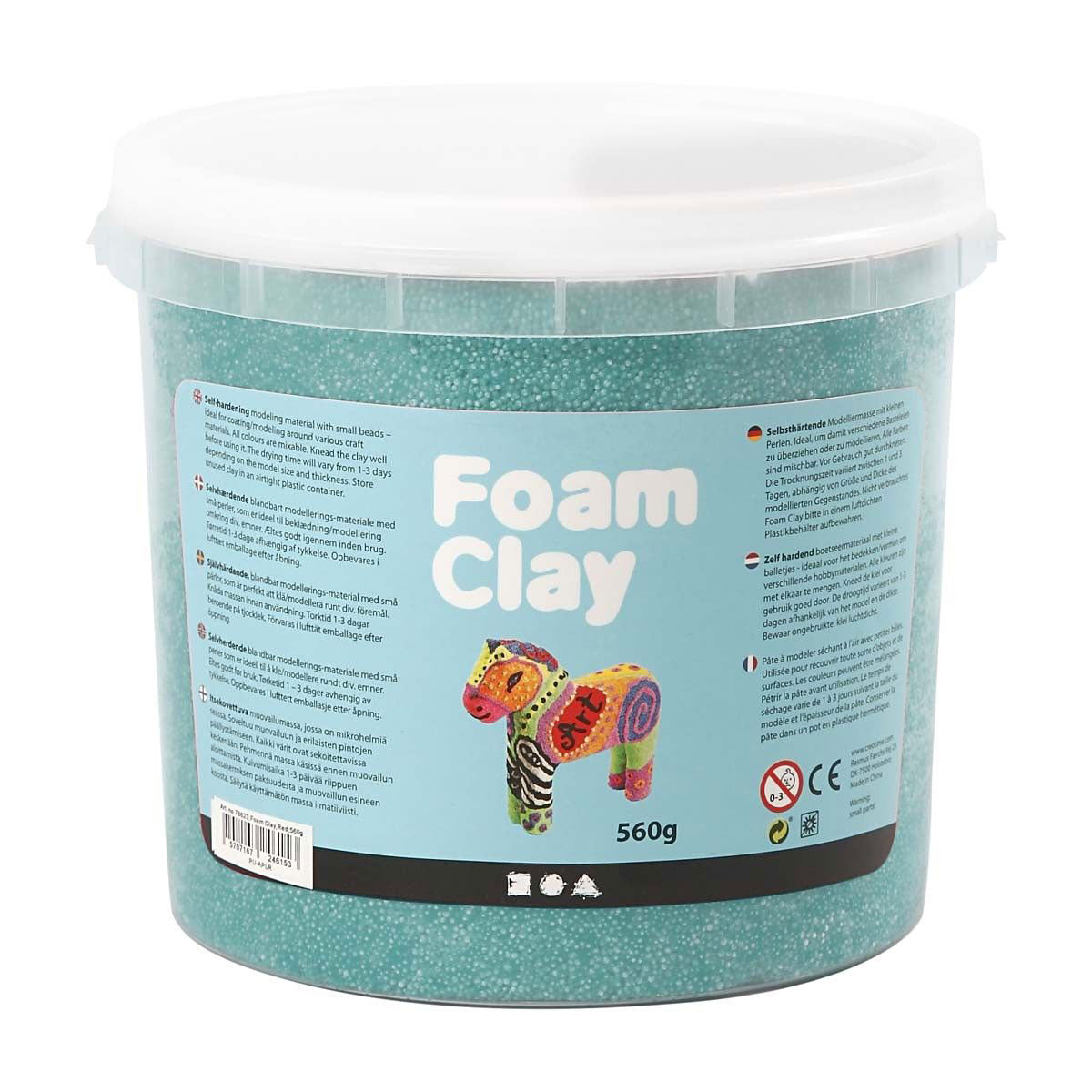 Foam Clay Donkergroen, 560gr.