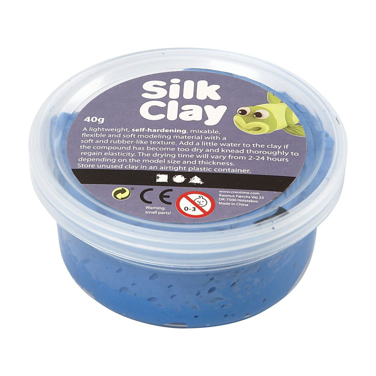 Silk Clay - modrá, 40gr.