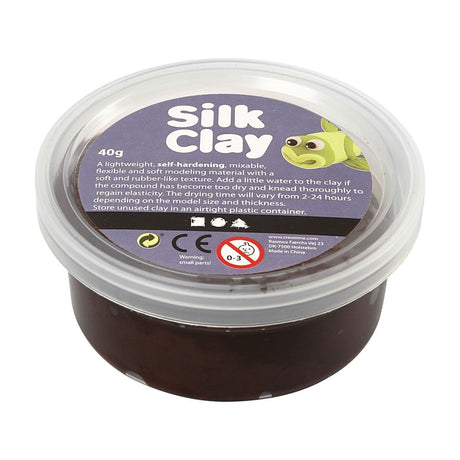 Argile de soie https: www.cchobby.nl soie-clayr-brown-40-gr-1-doosje