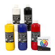 Peinture textile Creativ company - couleurs primaires, 5x500ml