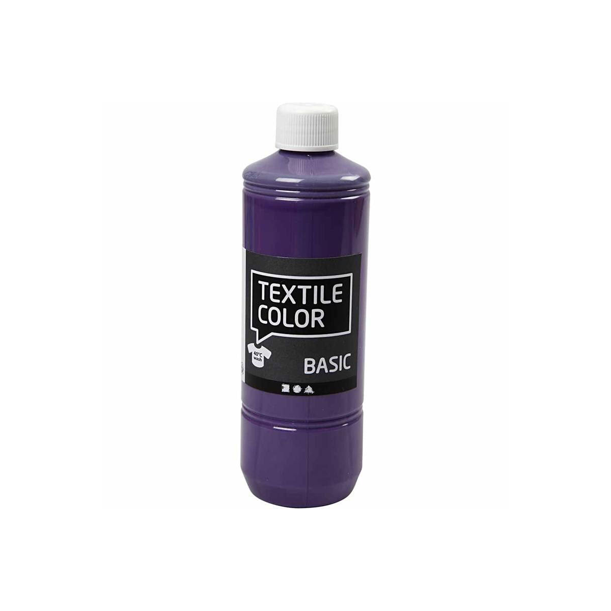 Tekstilmaling - Lavendel, 500 ml