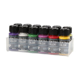 Peinture textile opaque Creativ company - lot de 12 couleurs, 50ml