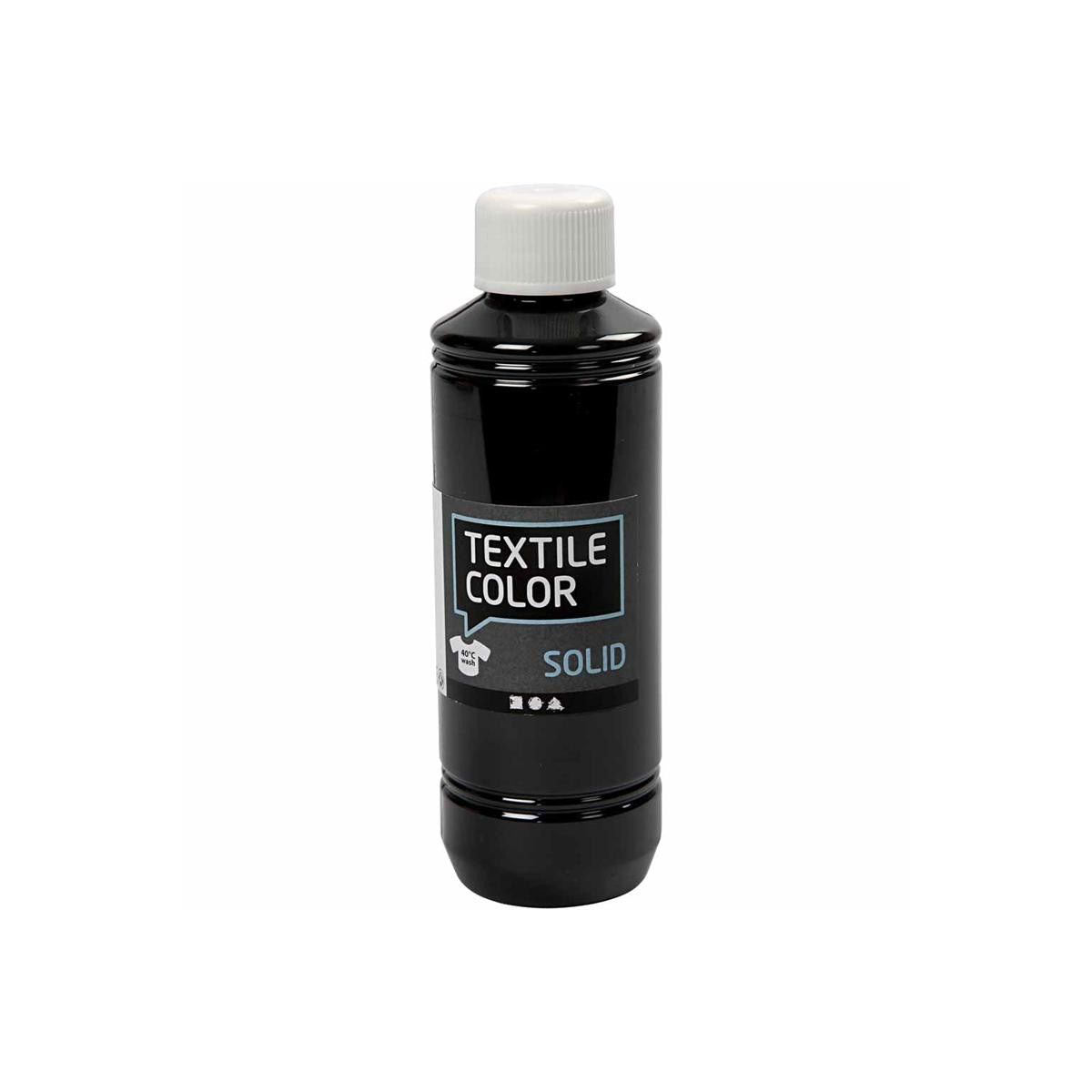 Covering textile paint - Black, 250ml