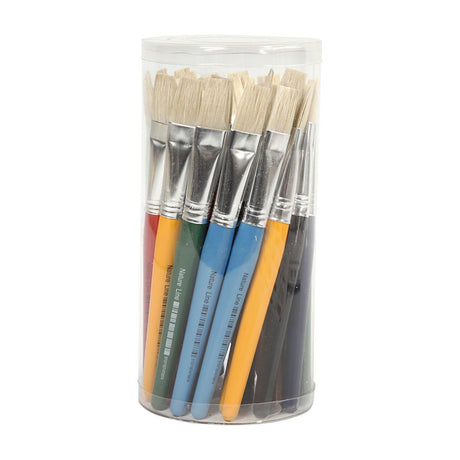 Creativ company petits pinceaux plats, 30 pcs.