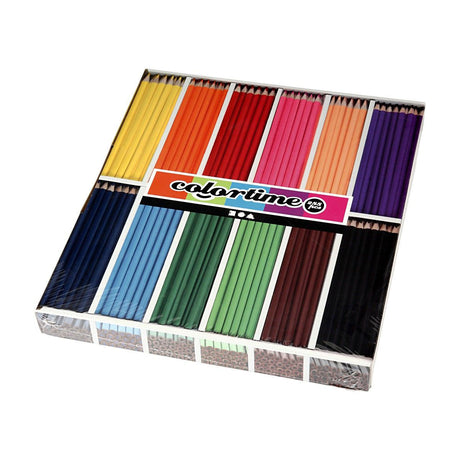 Société créative https: www.ccobby.nl colortime-colored-pencils-l-17-45-cm-fill-3-mm-various-colors-12x24-piece-288-piece-1-box