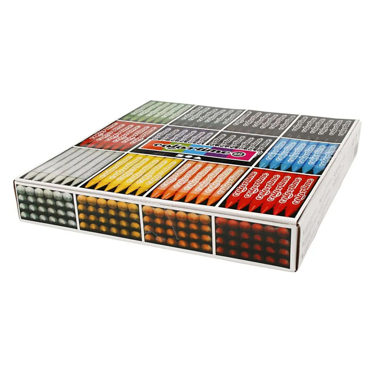 Société créative https : www.ccobby.nl colortime-kleurkrijt-l-10-cm-thickness-11-mm-diverse-colours-12x24-piece-1-box