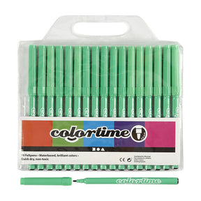 Marqueurs vert clair Creativ Company, 18 pcs.