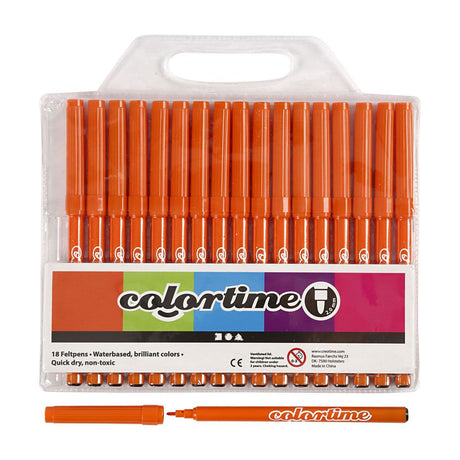 Marqueurs orange Creativ Company, 18 pcs.