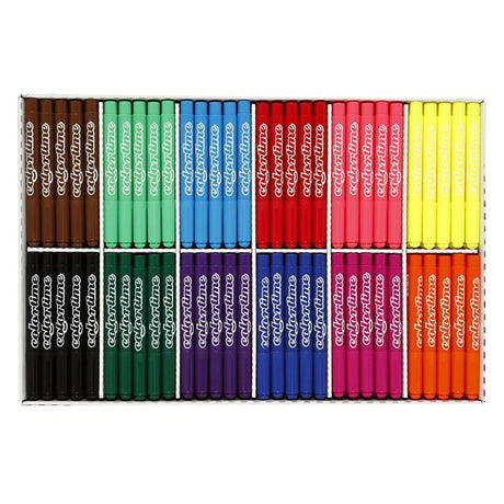 Colortime https : www.ccobby.nl -pens-line Thickness-5-mm-standard-colors-12x24-piece-288-piece-1-box