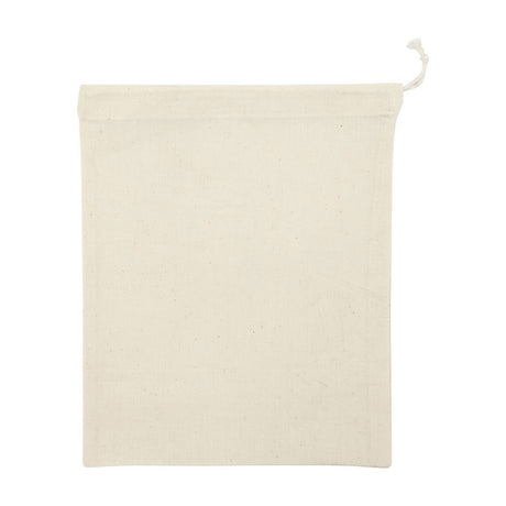 Société créative https : www.ccobby.nl fabric-bag-size-21x25-cm-110-gr-light-natural-5-piece-1-box