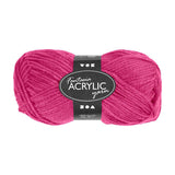 Creativ Company Acrylic Yarn Neon Neon Pink, 50GR