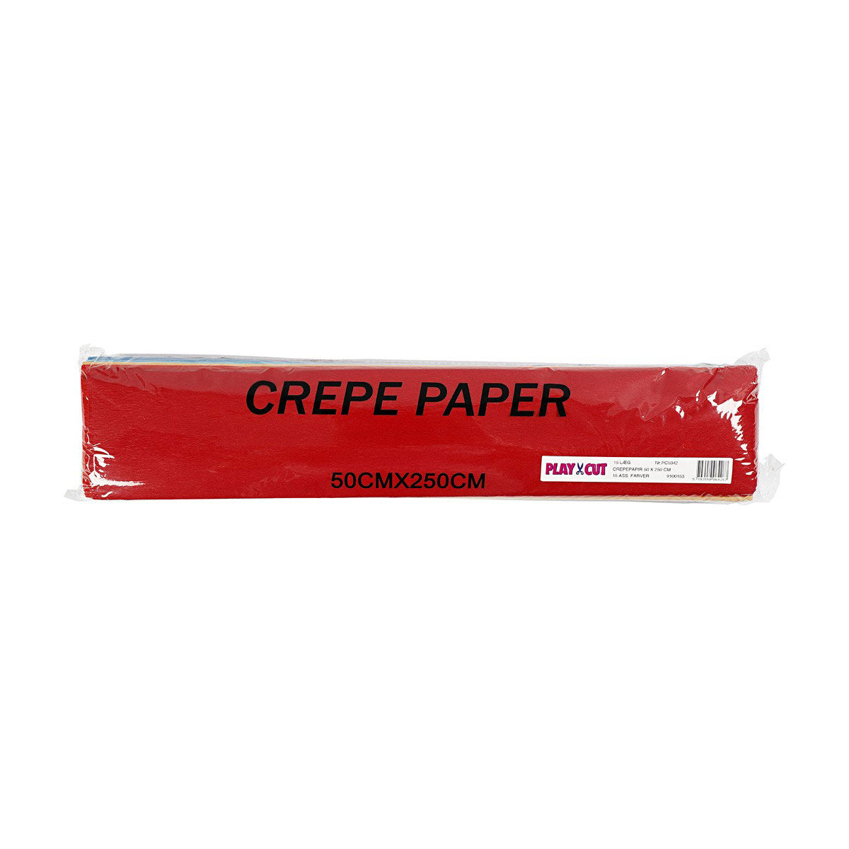 Creativ Company Crepe Papier - Couleurs de base, 15e.